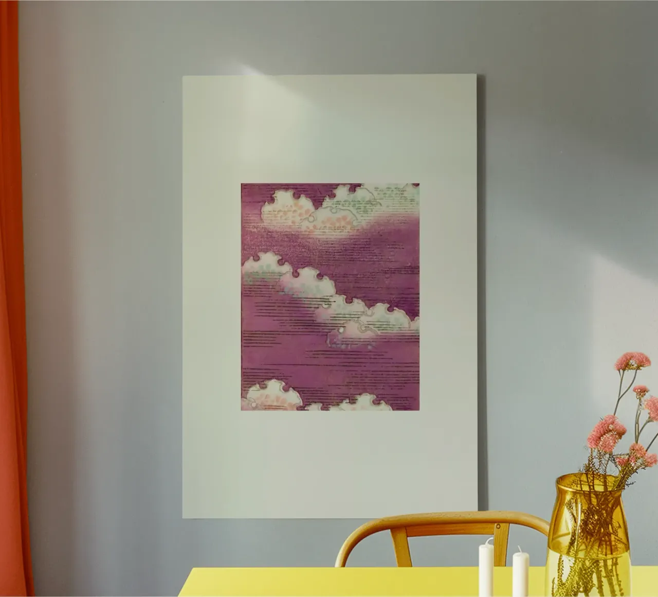 Shin-Bijutsukai - Stormy Sky canvas by Vintage by JUNIQE