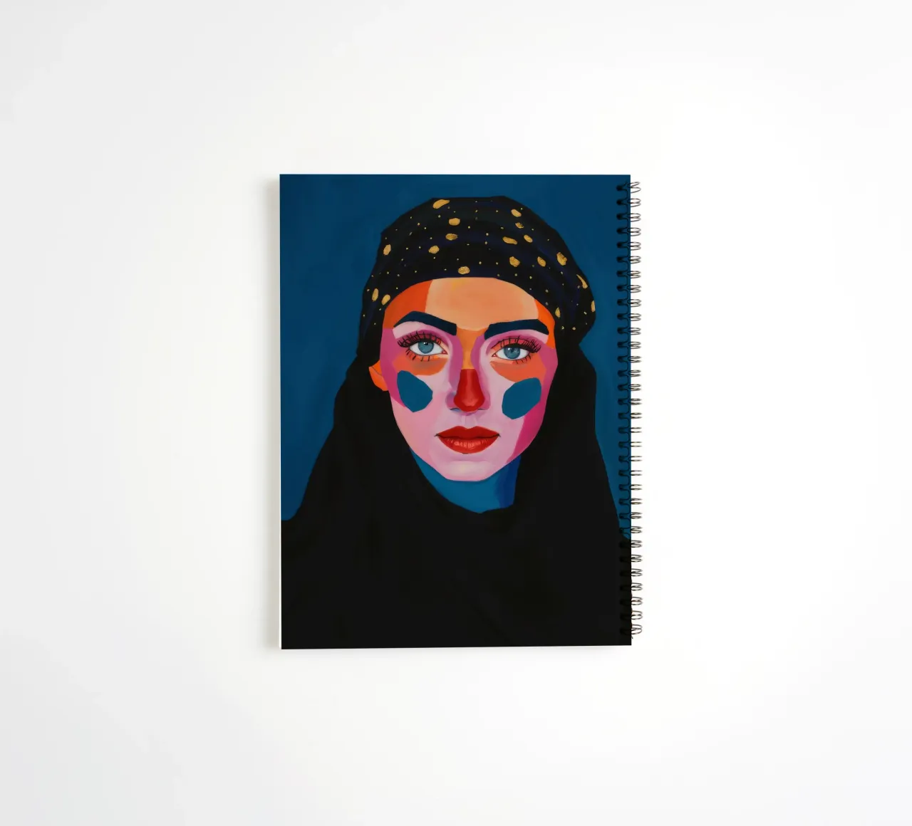 Midnight Mystery spiral notebook by Twilight Muse