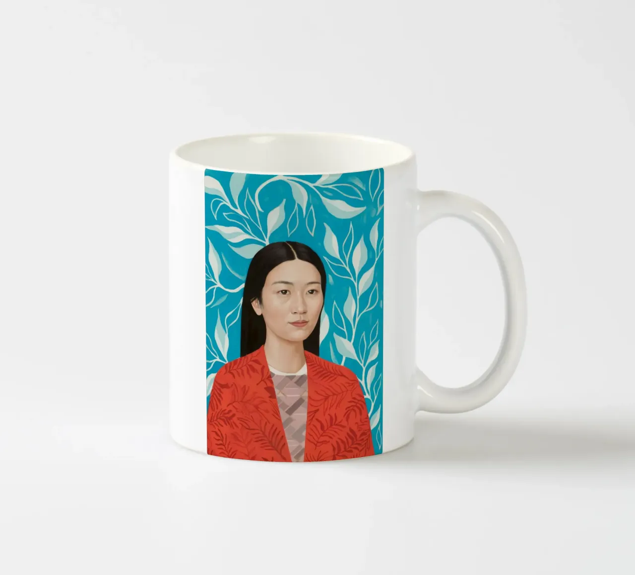 Tranquillità vegetale tazza in ceramica da Twilight Muse