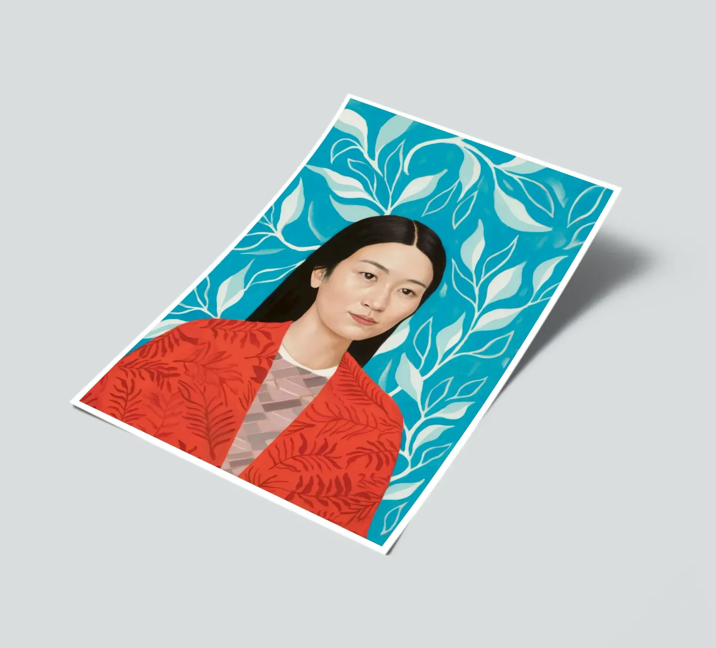 Leafy Tranquility sticker sheet by Twilight Muse