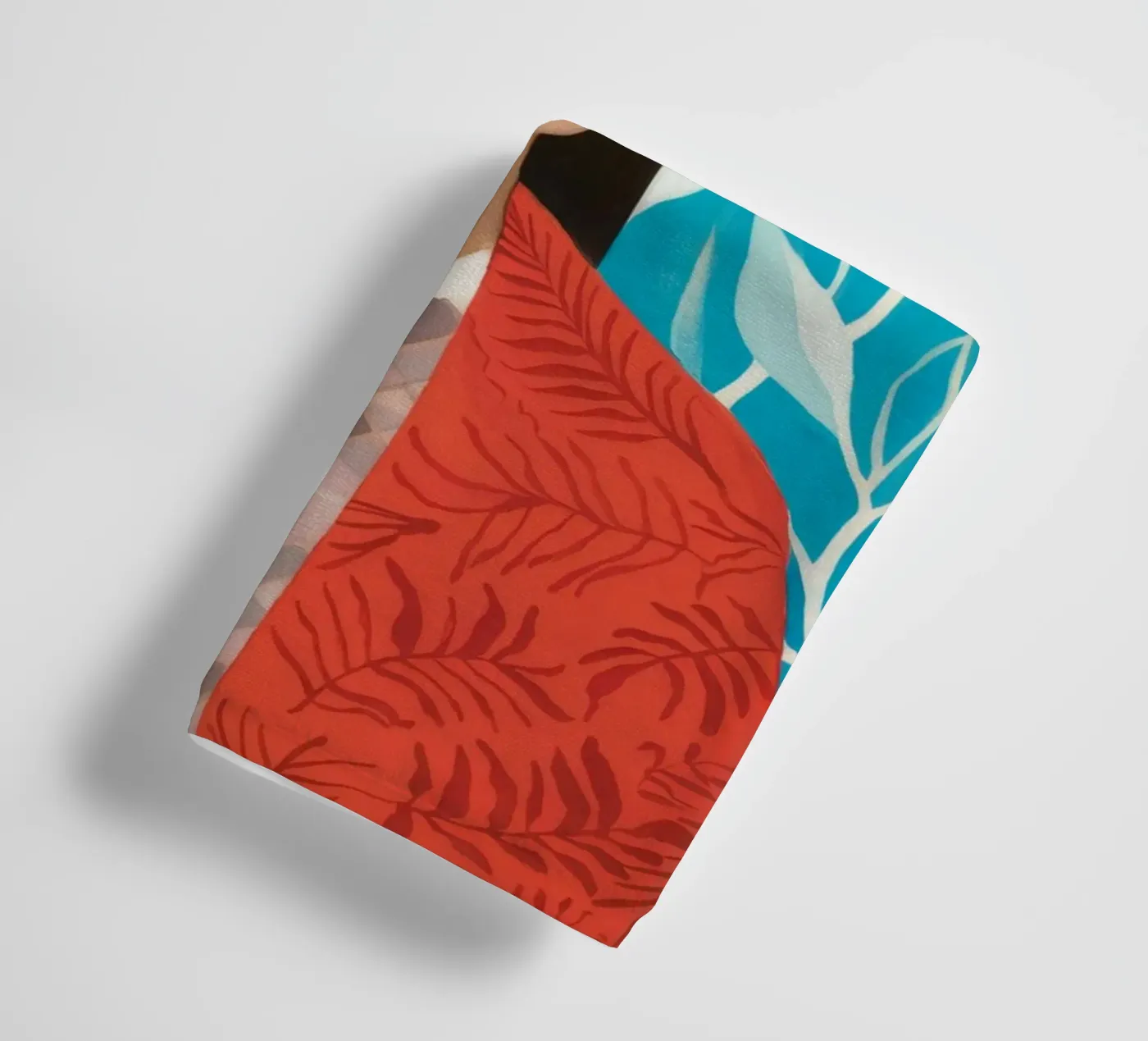 Leafy Tranquility towel by Twilight Muse