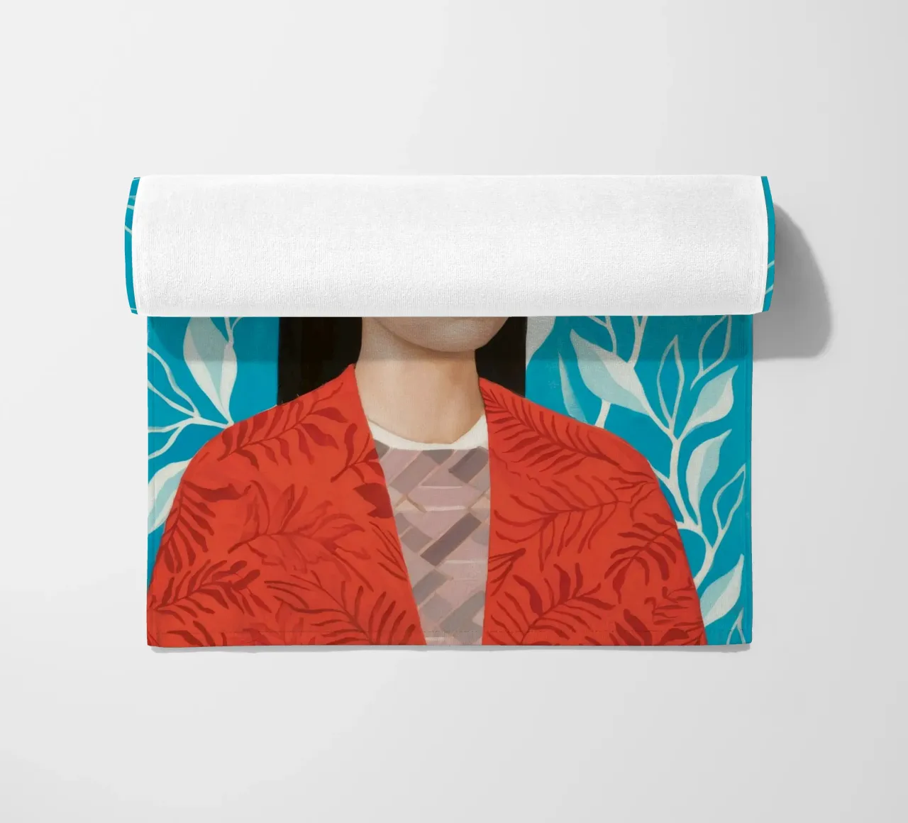 Tranquillità vegetale telo mare da Twilight Muse