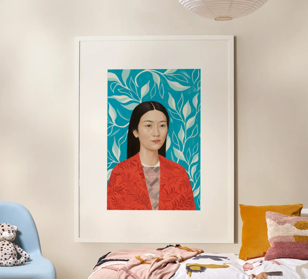 Bladrijke rust poster van Twilight Muse