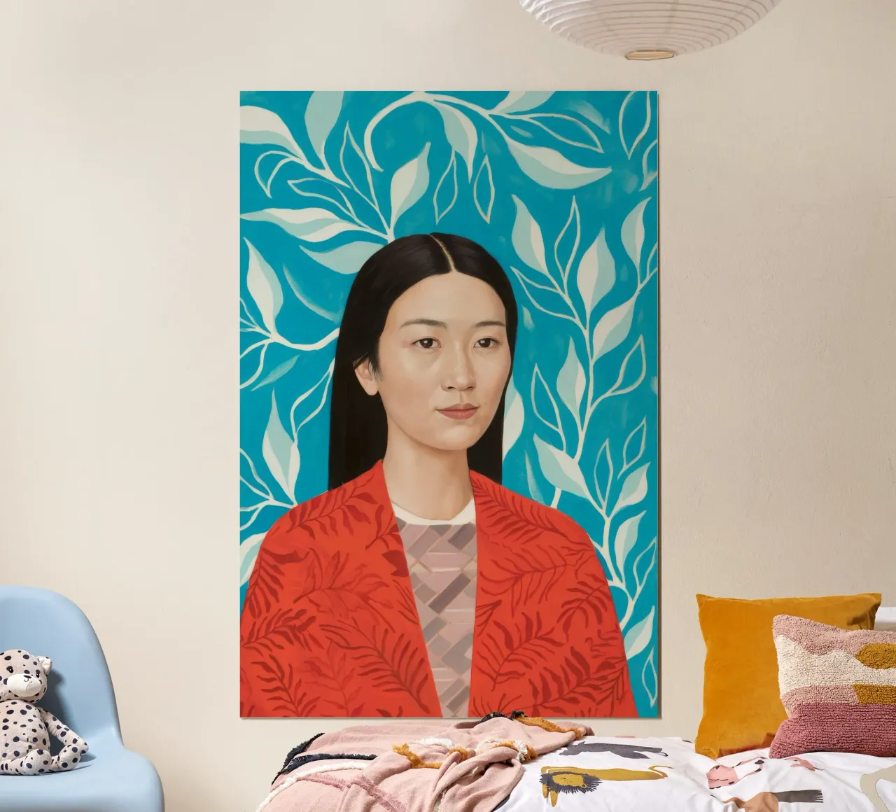 Bladrijke rust poster van Twilight Muse