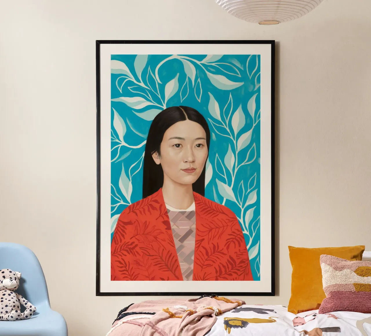 Bladrijke rust poster van Twilight Muse