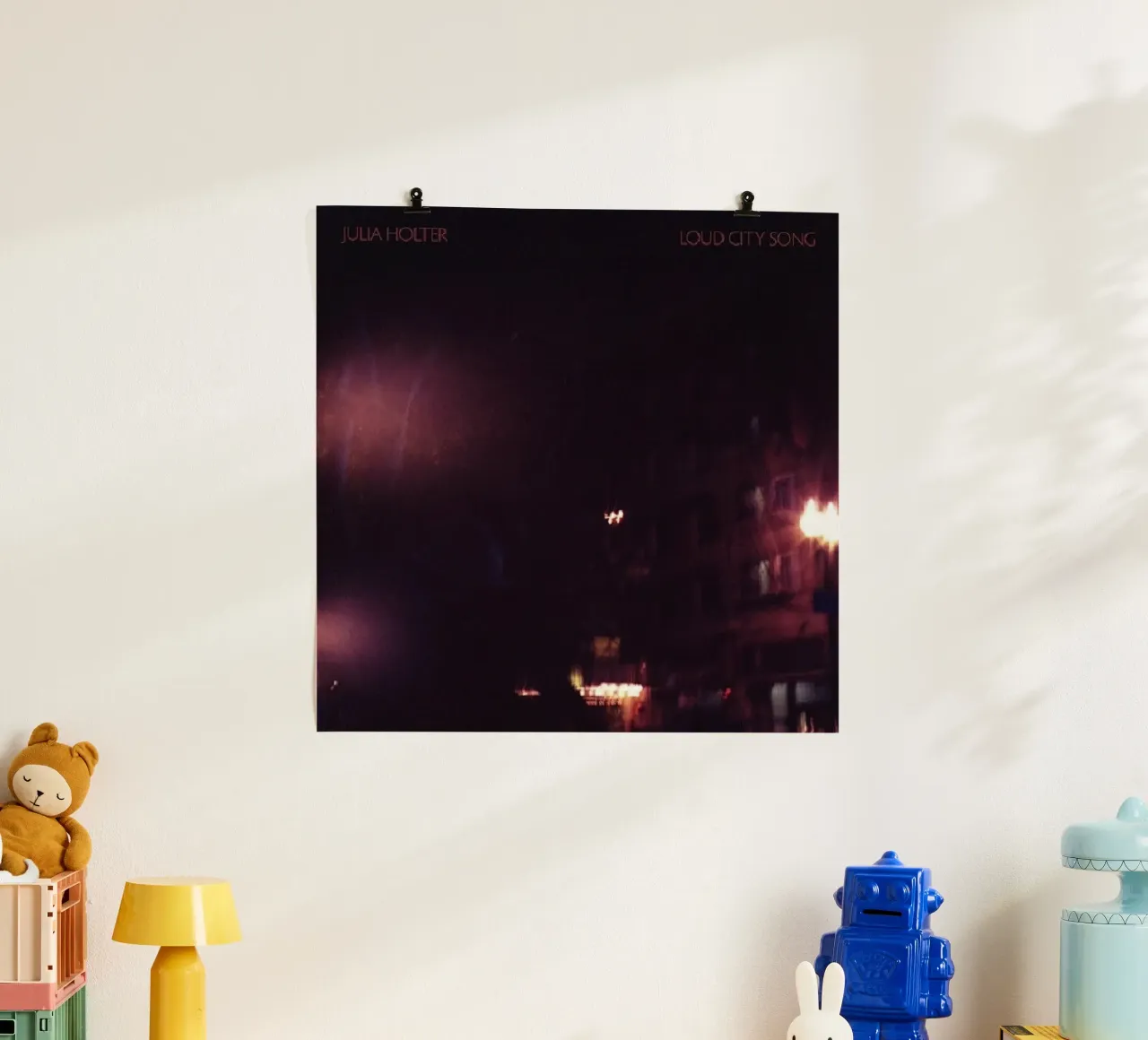 Canzone della città rumorosa poster da hite Shop