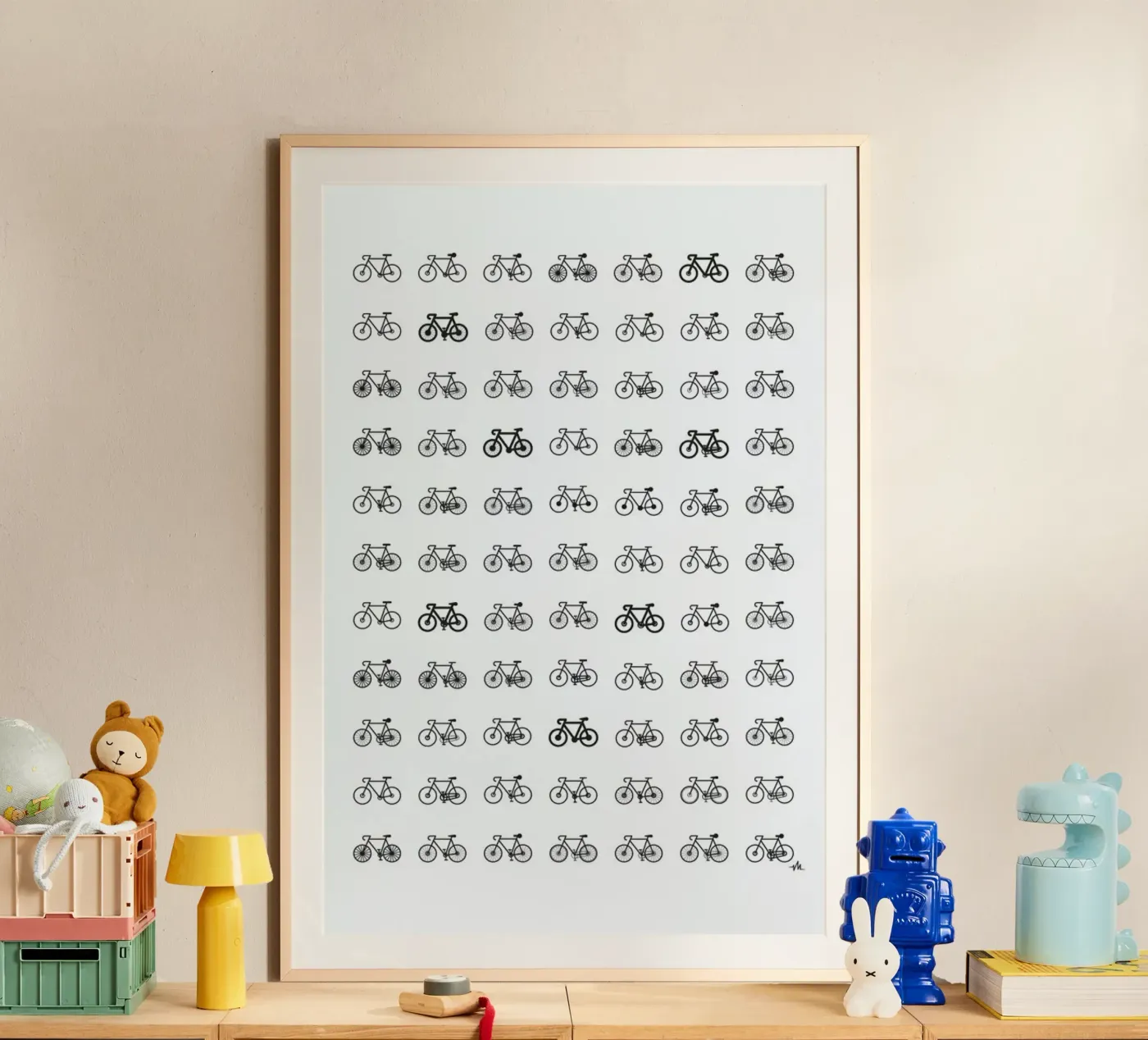 Bike Variations poster da Viktor Hertz