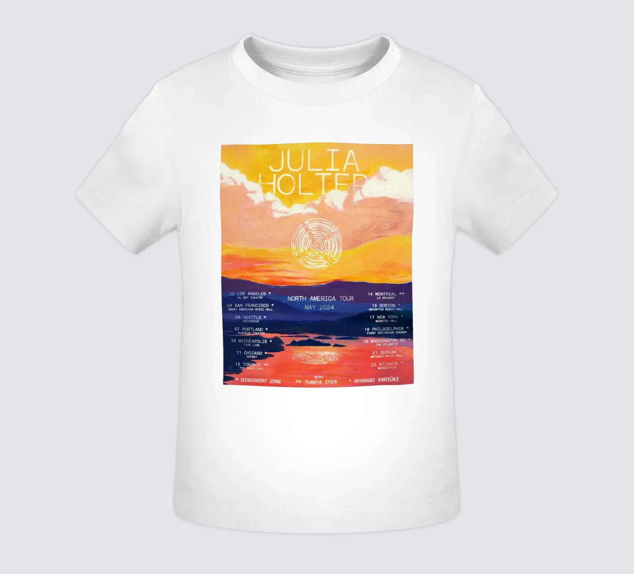 Nordamerikatournee Baby T-Shirt von hite Shop
