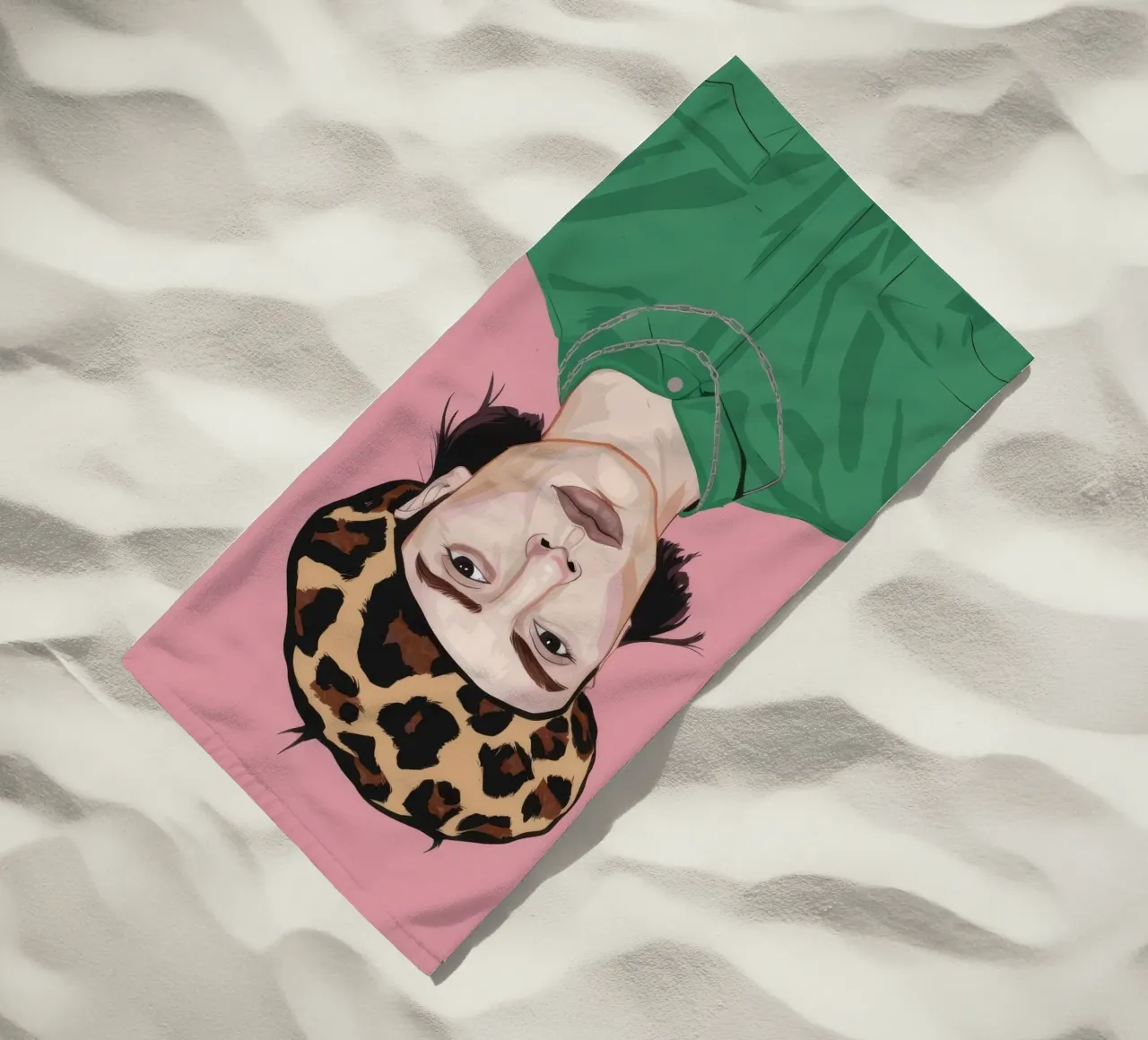 Grazia leopardiana telo mare da Twilight Muse