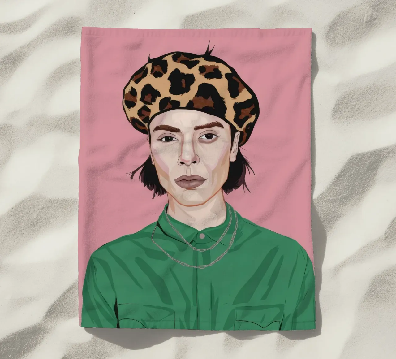 Grazia leopardiana telo mare da Twilight Muse