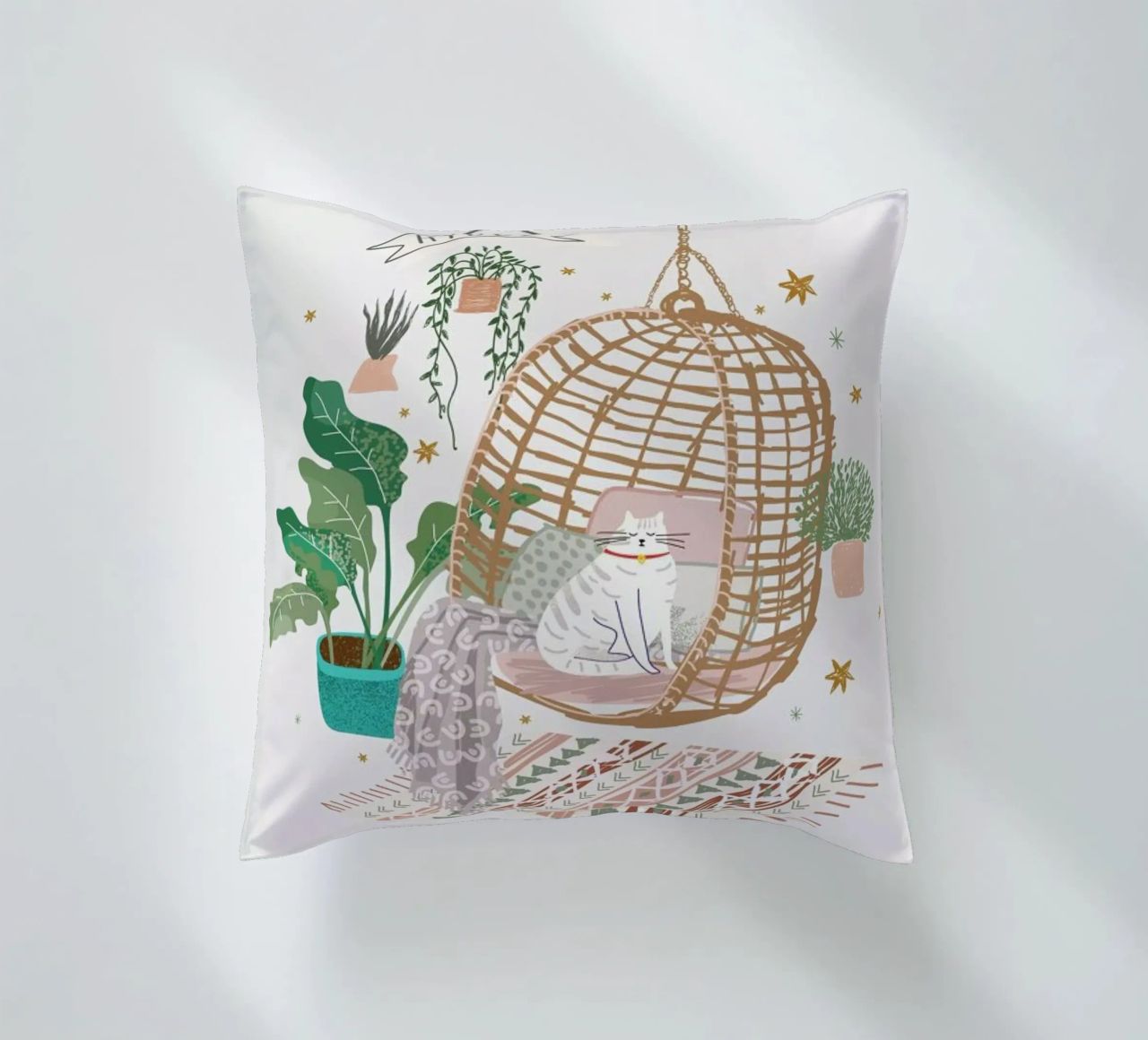 The Hygge Cat cuscino da Pure