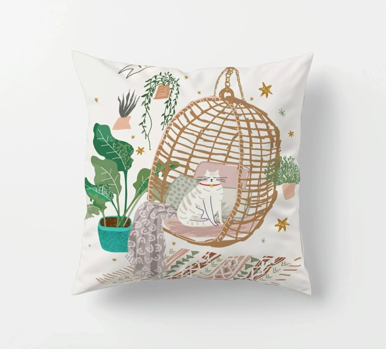 The Hygge Cat cuscino da Pure
