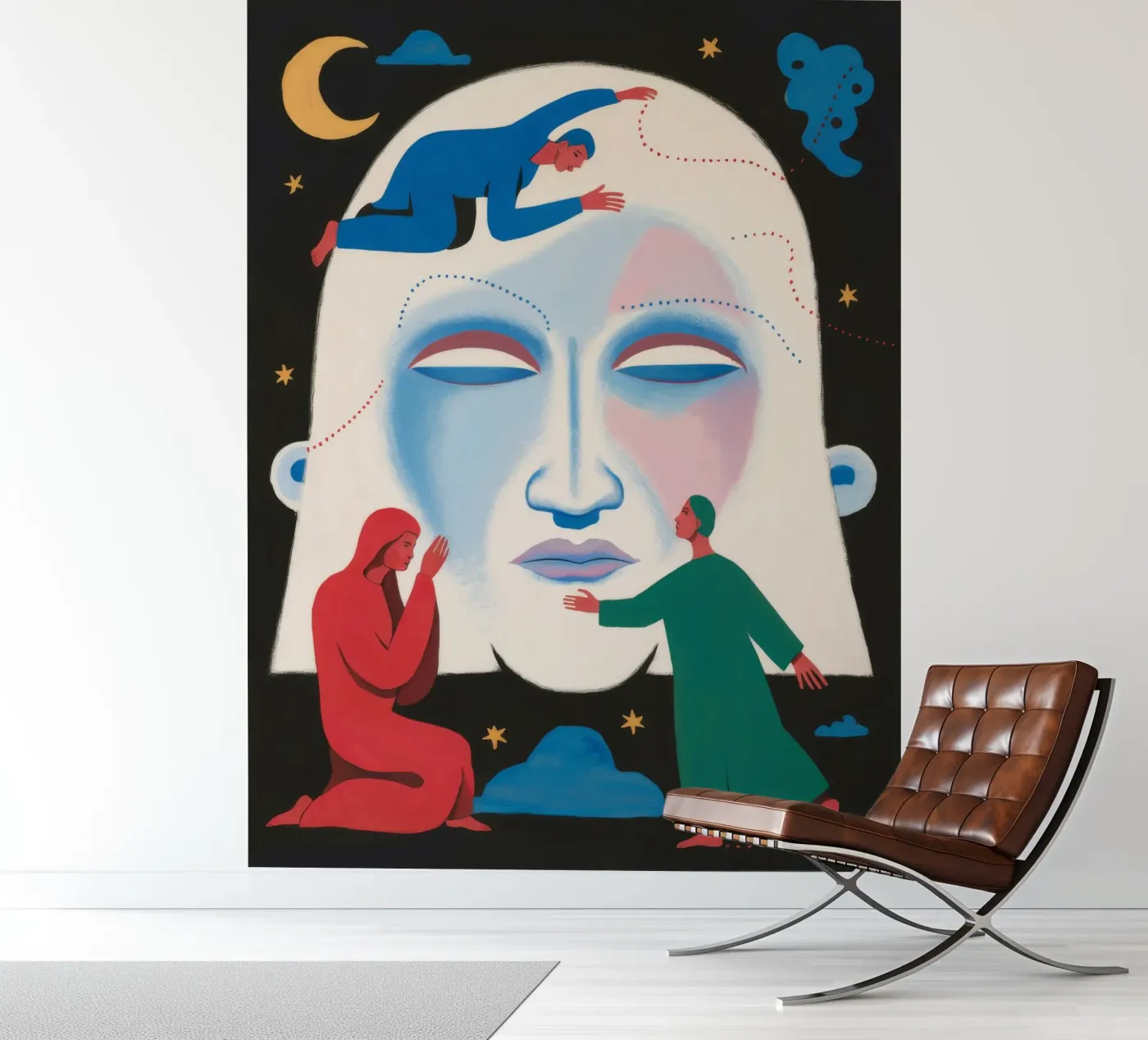 Celestial Dance fotobehang van Twilight Muse