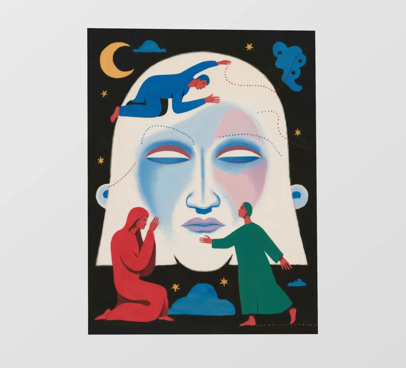 Celestial Dance fotobehang van Twilight Muse