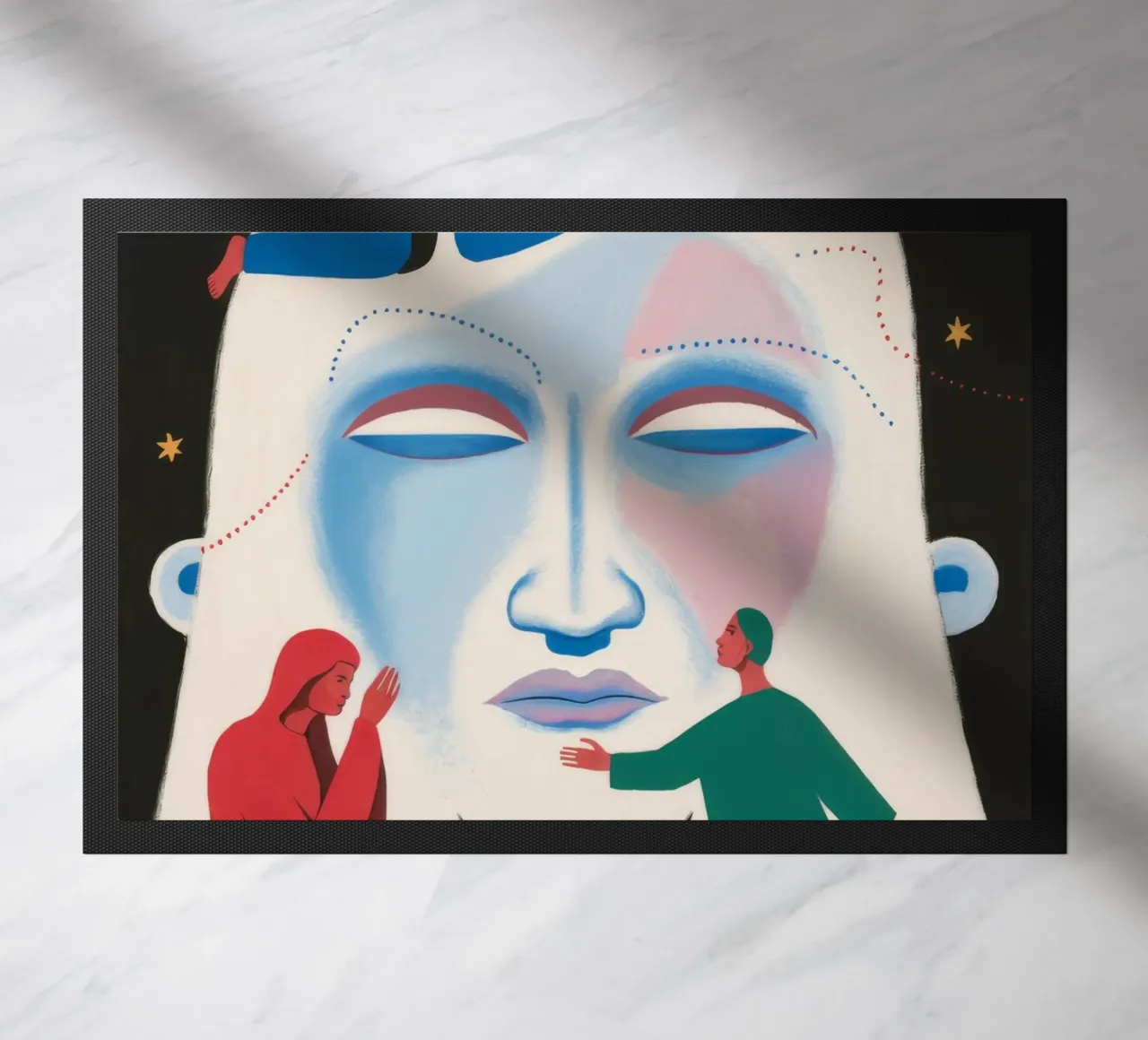 Celestial Dance doormat by Twilight Muse