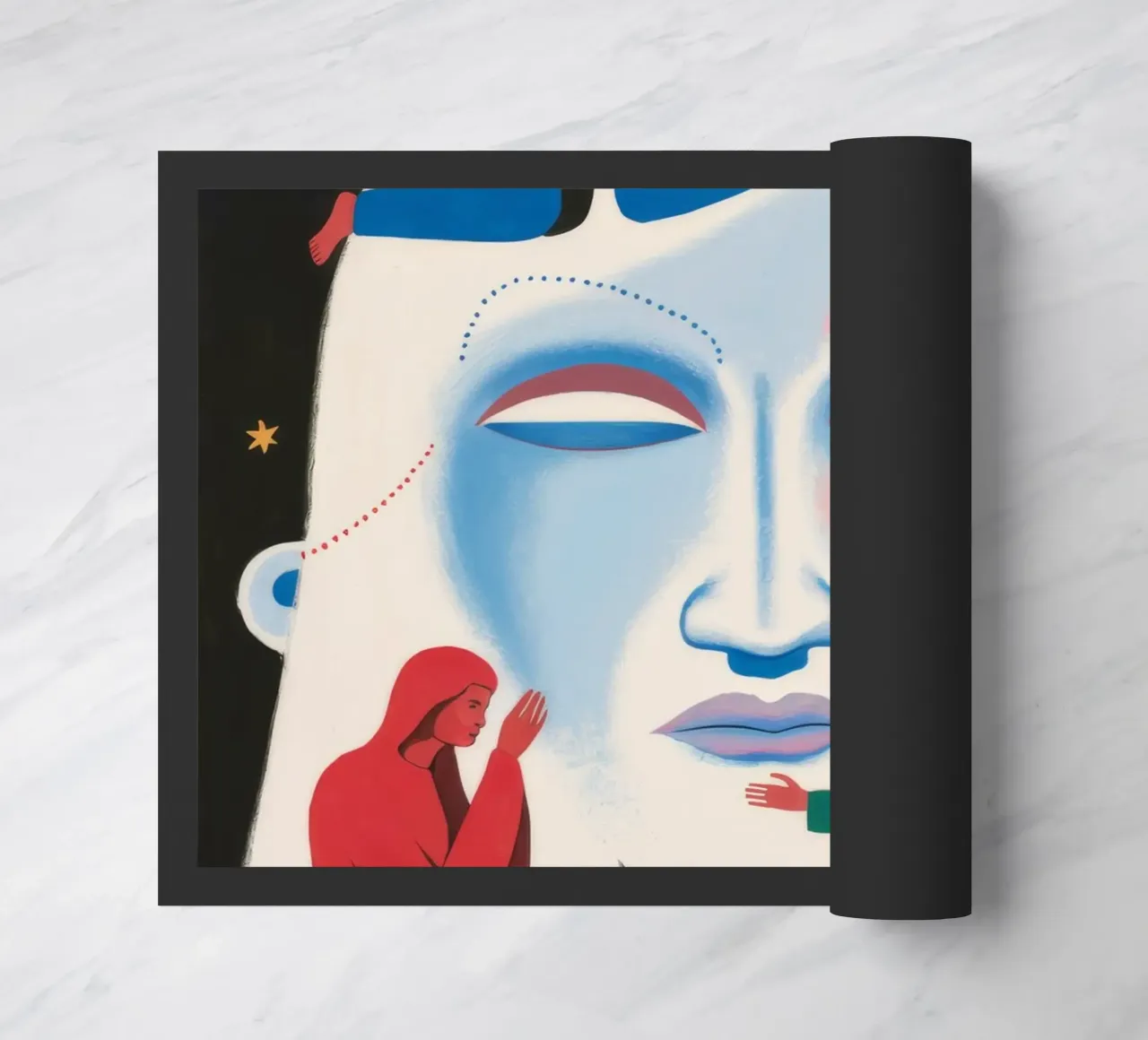 Celestial Dance doormat by Twilight Muse