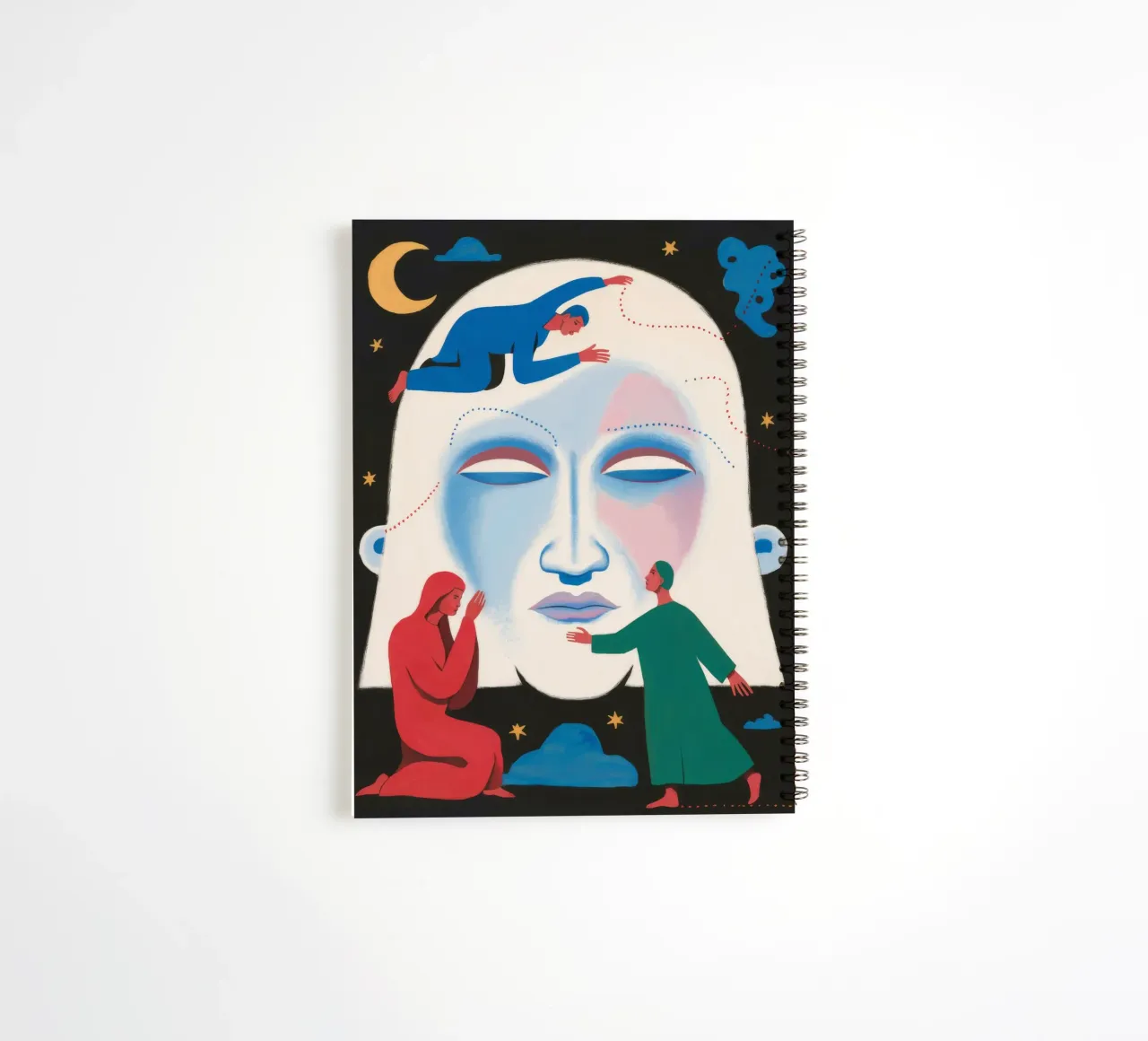Celestial Dance spiral notebook by Twilight Muse