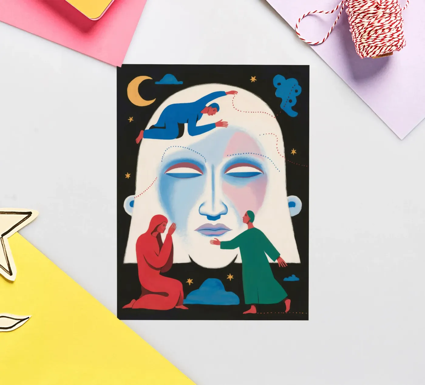 Hemelse dans sticker van Twilight Muse