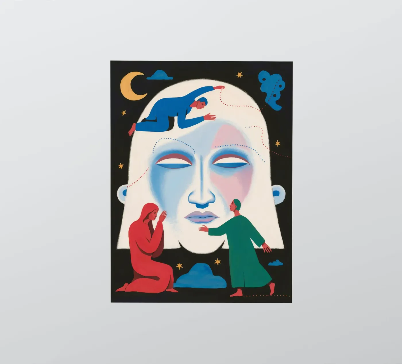 Hemelse dans sticker van Twilight Muse