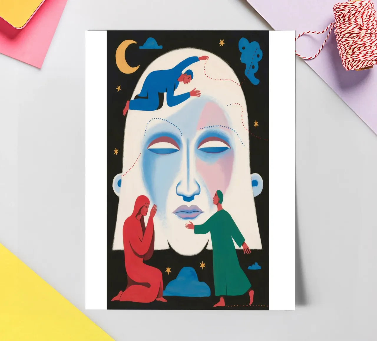 Celestial Dance sticker sheet by Twilight Muse