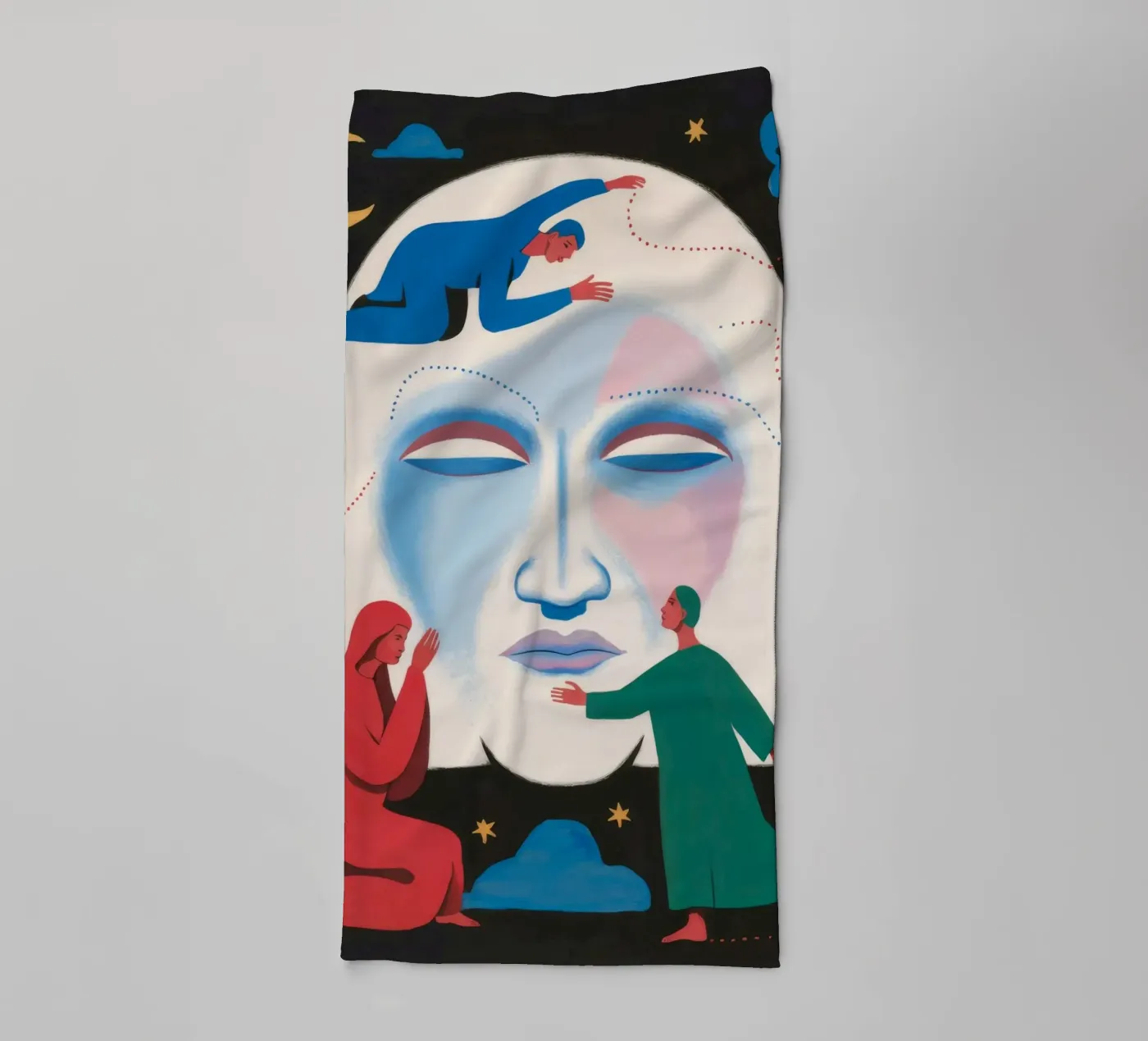 Celestial Dance towel by Twilight Muse