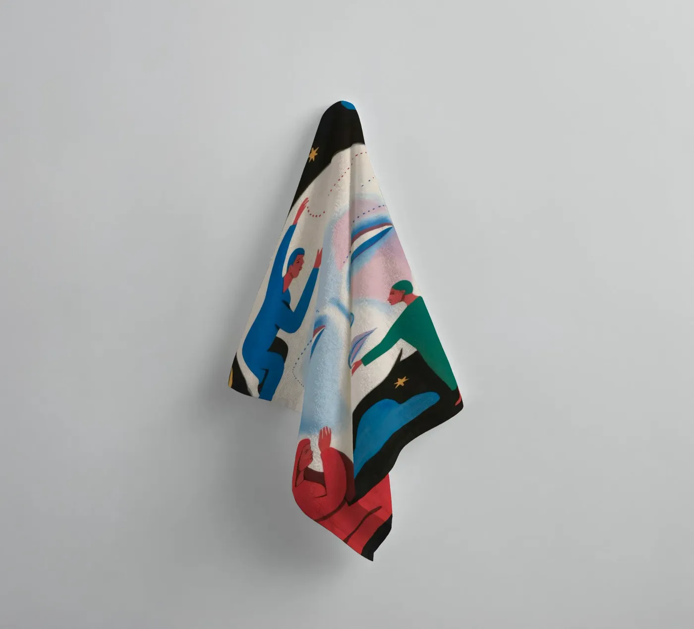 Celestial Dance towel by Twilight Muse