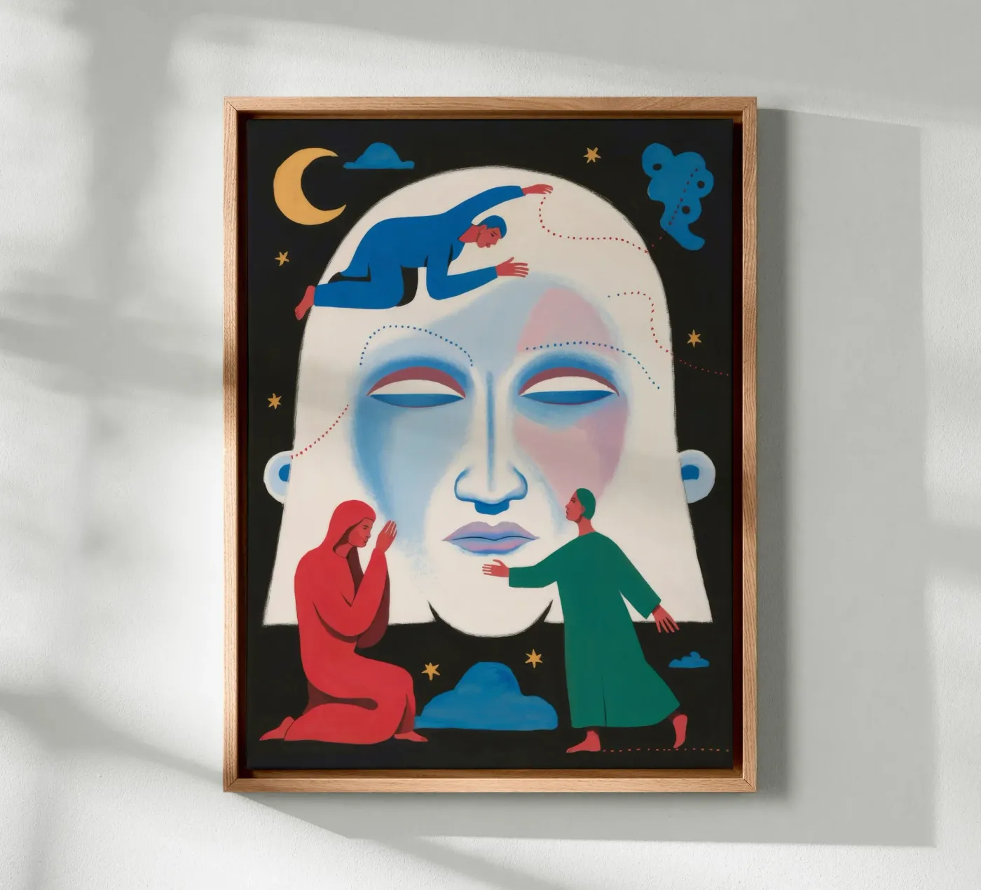 Celestial Dance canvas by Twilight Muse