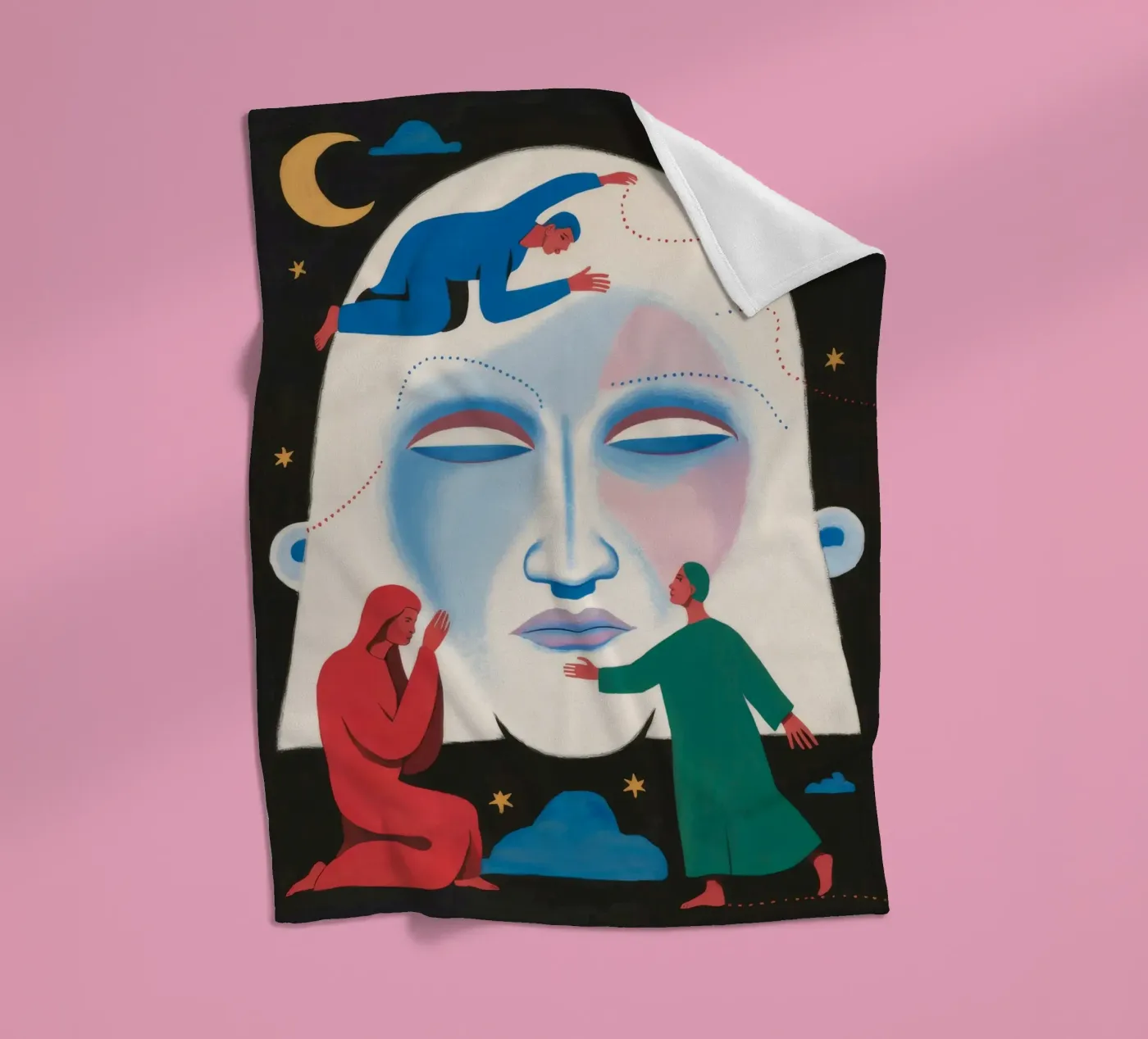 Celestial Dance fleecedeken van Twilight Muse