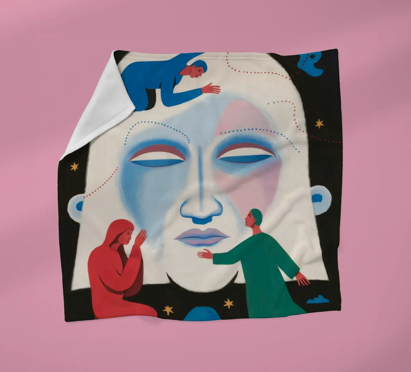 Celestial Dance fleecedeken van Twilight Muse