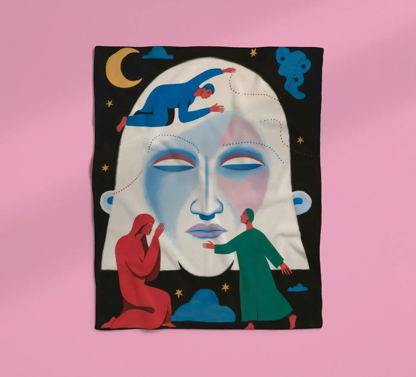 Celestial Dance fleecedeken van Twilight Muse