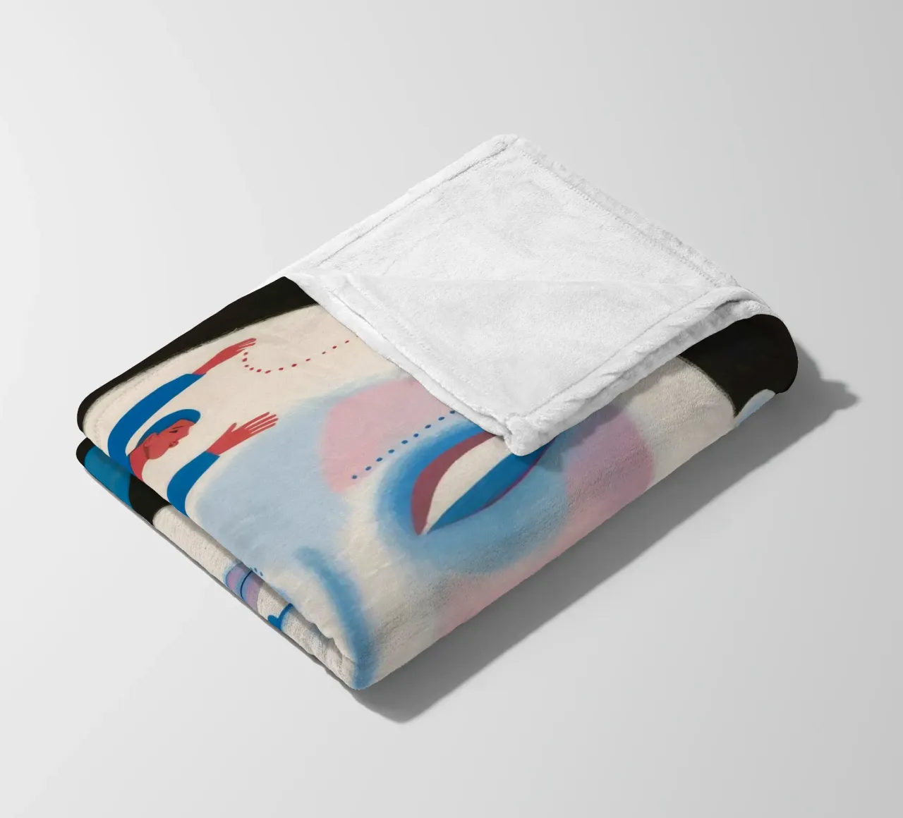 Der himmlische Tanz Fleecedecke von Twilight Muse