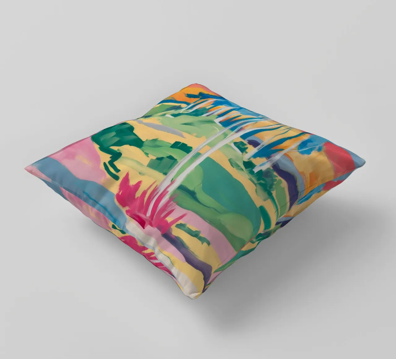 Whispers of Wilderness decorative cushion by Mystic Grain