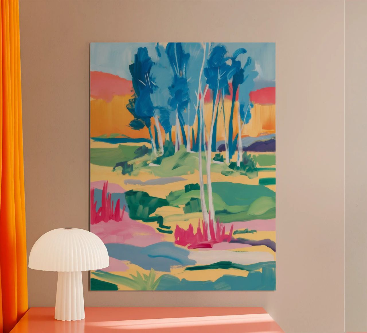 Das Flüstern der Wildnis Poster von Mystic Grain