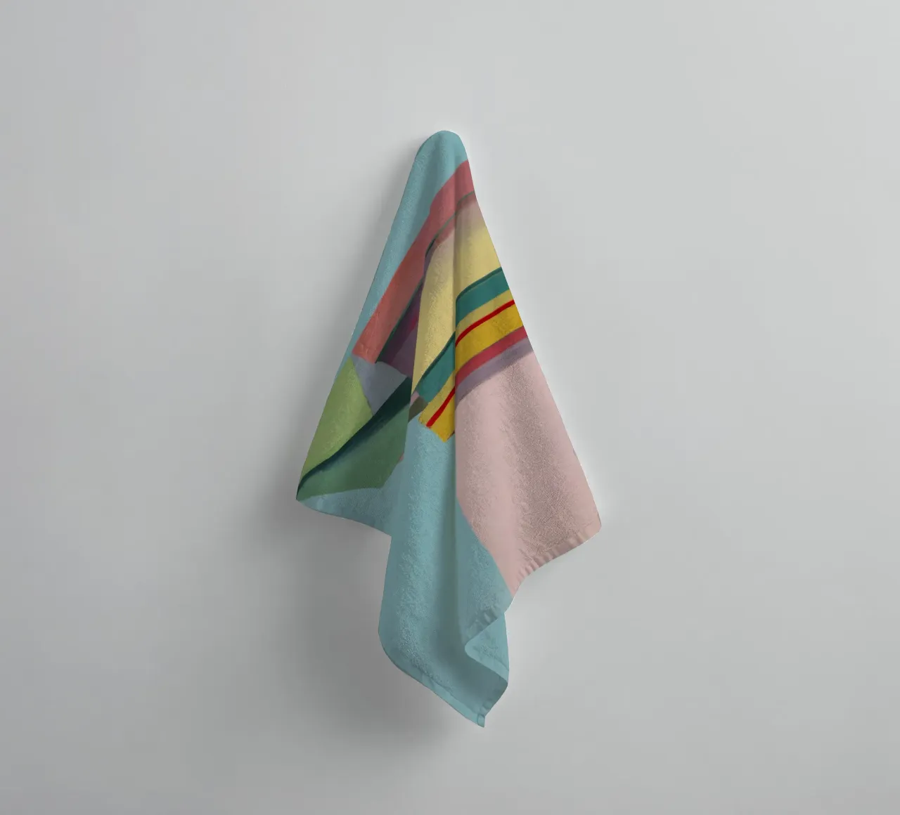 Architectural Minimal Pulse towel by Mystic Grain