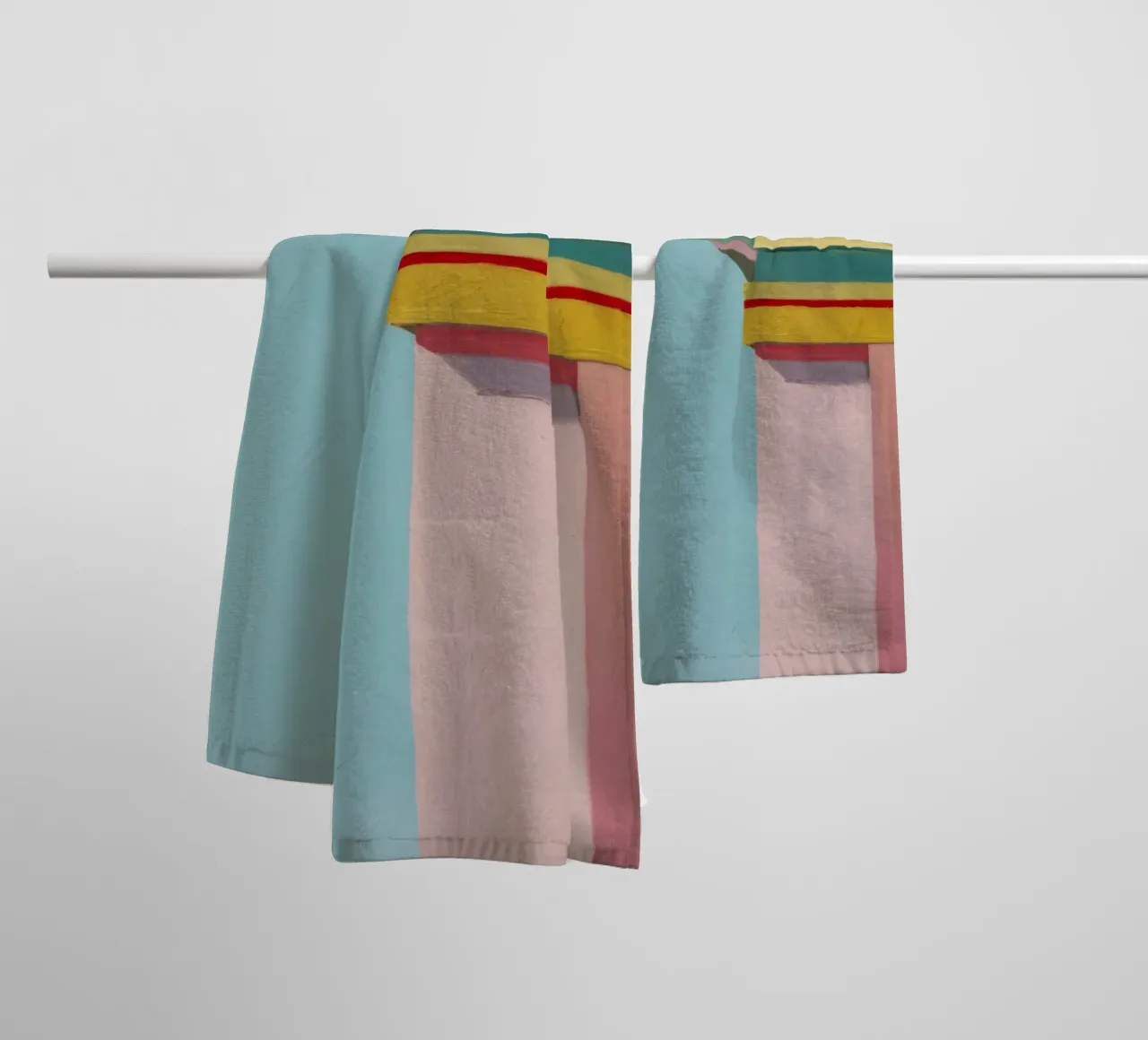 Architectural Minimal Pulse towel by Mystic Grain