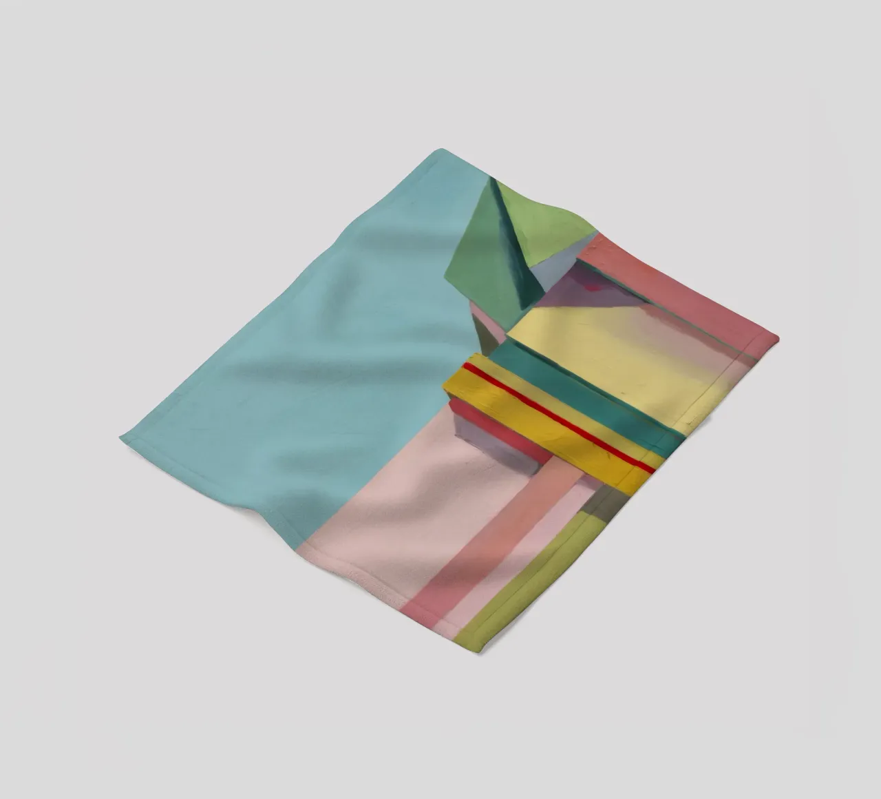 Impulso architettonico minimale coperta in pile da Mystic Grain