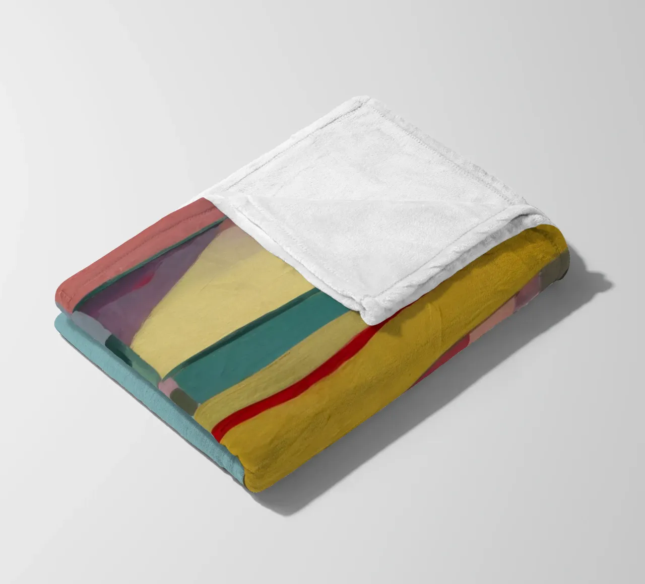 Impulso architettonico minimale coperta in pile da Mystic Grain
