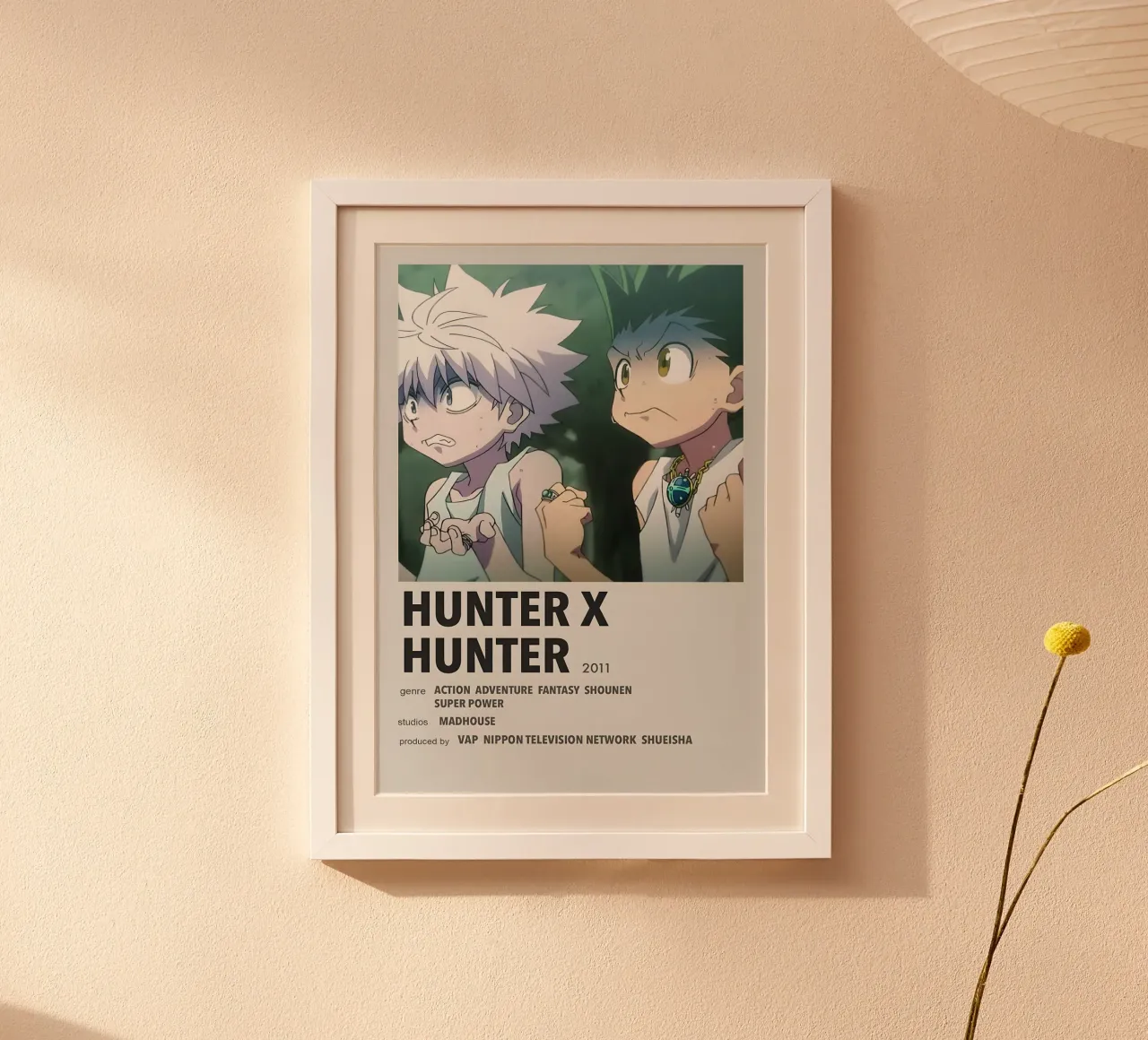 HUNTER X HUNTER 2011 poster da Totoya