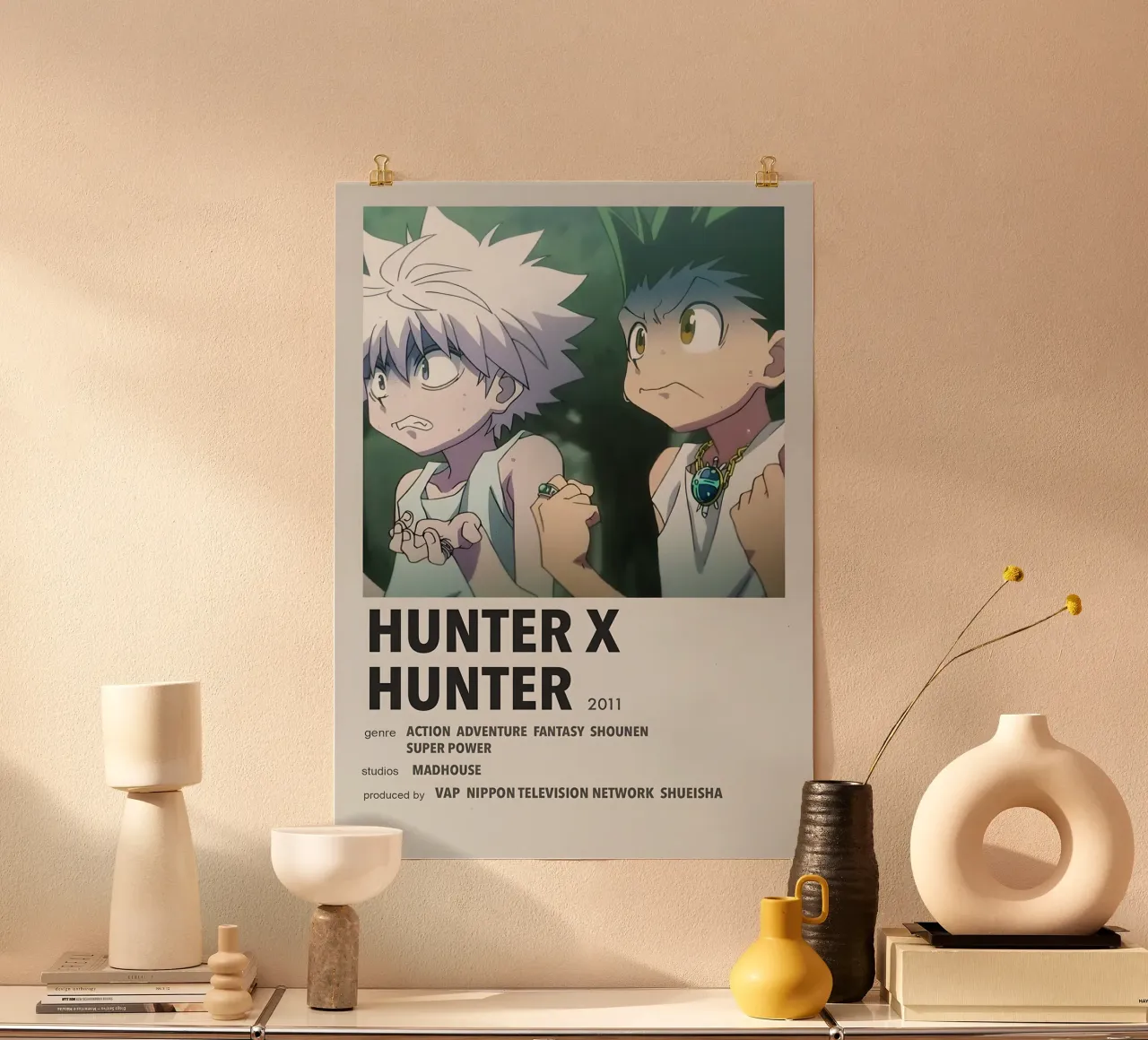 HUNTER X HUNTER 2011 poster da Totoya