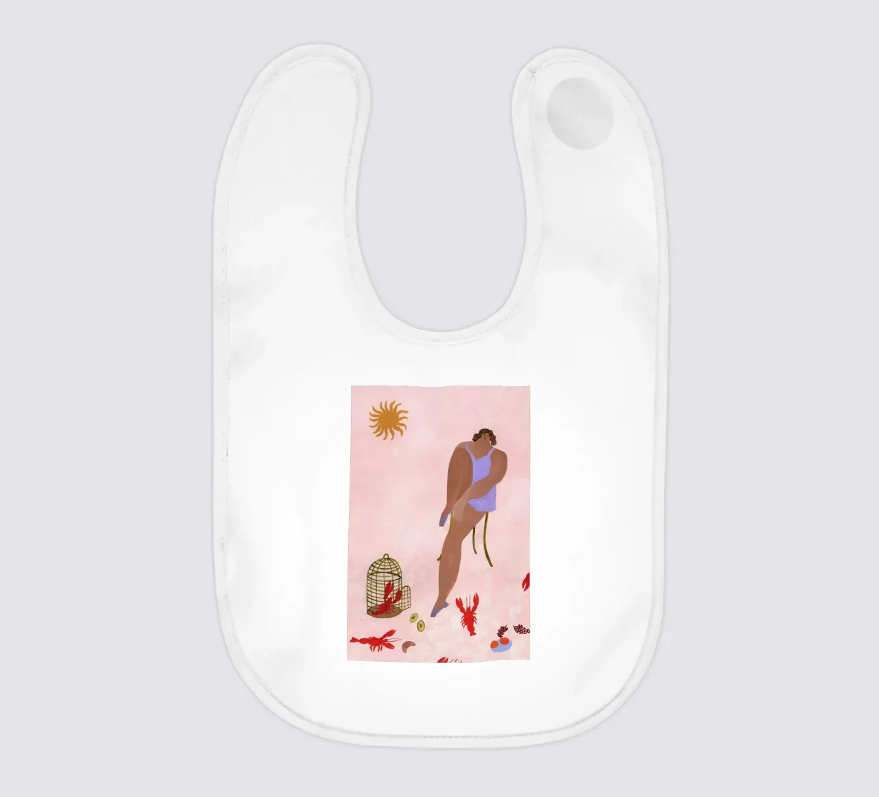 Pets bavaglino da Nudes and Croissants