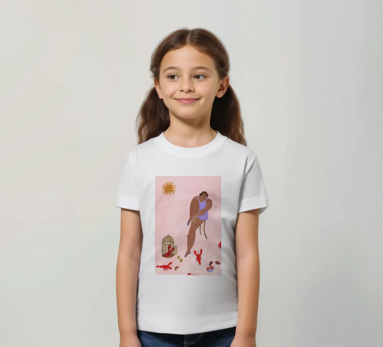Pets t-shirt bambini da Nudes and Croissants