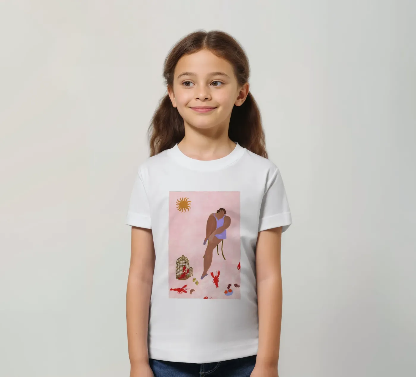 Pets t-shirt bambini da Nudes and Croissants