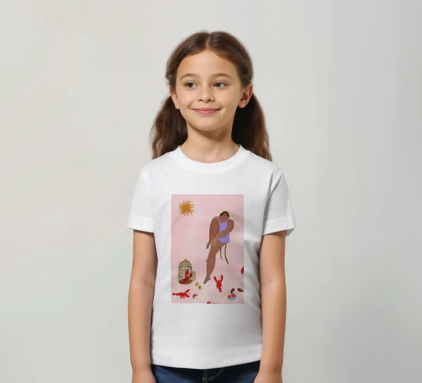 Pets t-shirt bambini da Nudes and Croissants