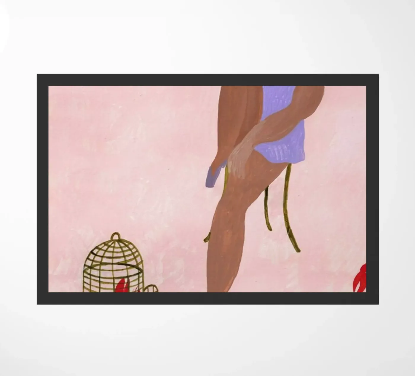 Pets deurmat van Nudes and Croissants