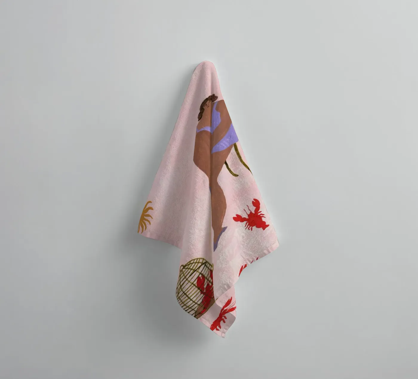 Pets badhanddoek van Nudes and Croissants