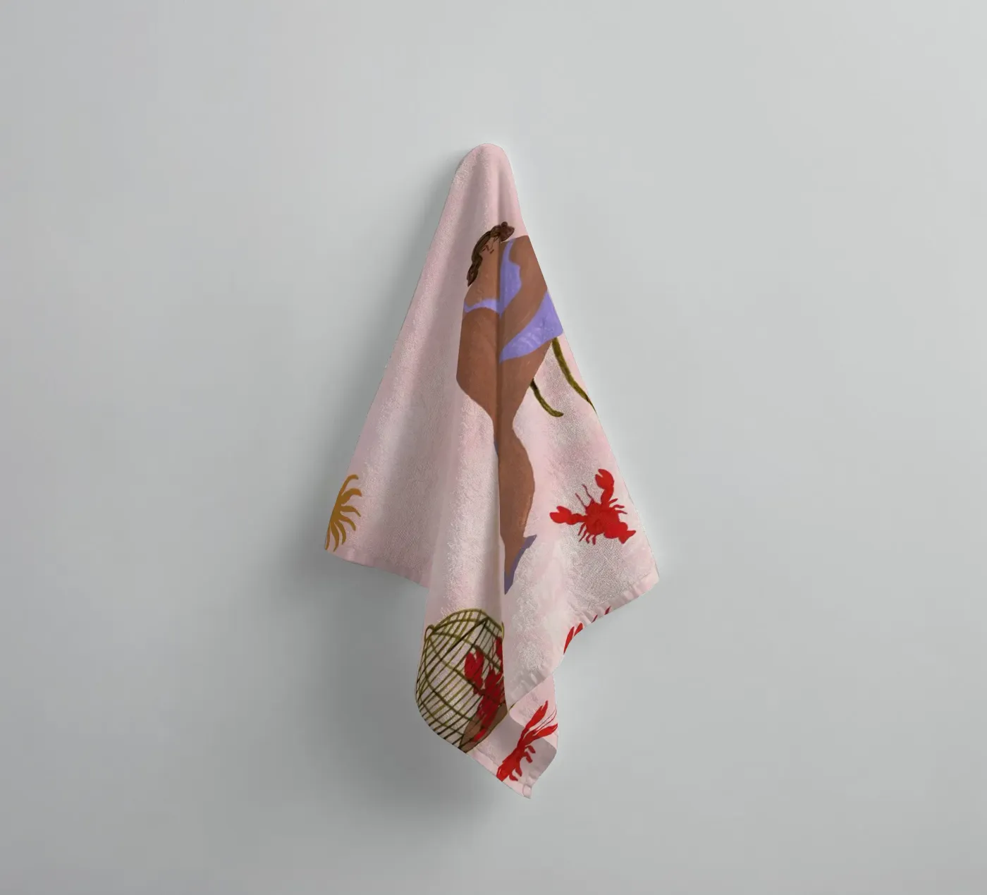 Pets badhanddoek van Nudes and Croissants