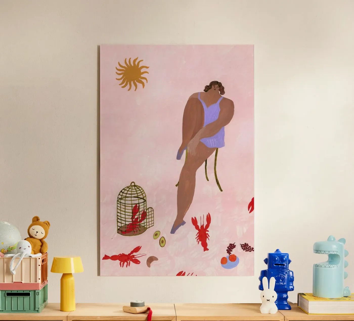 Pets plexiglas de Nudes and Croissants