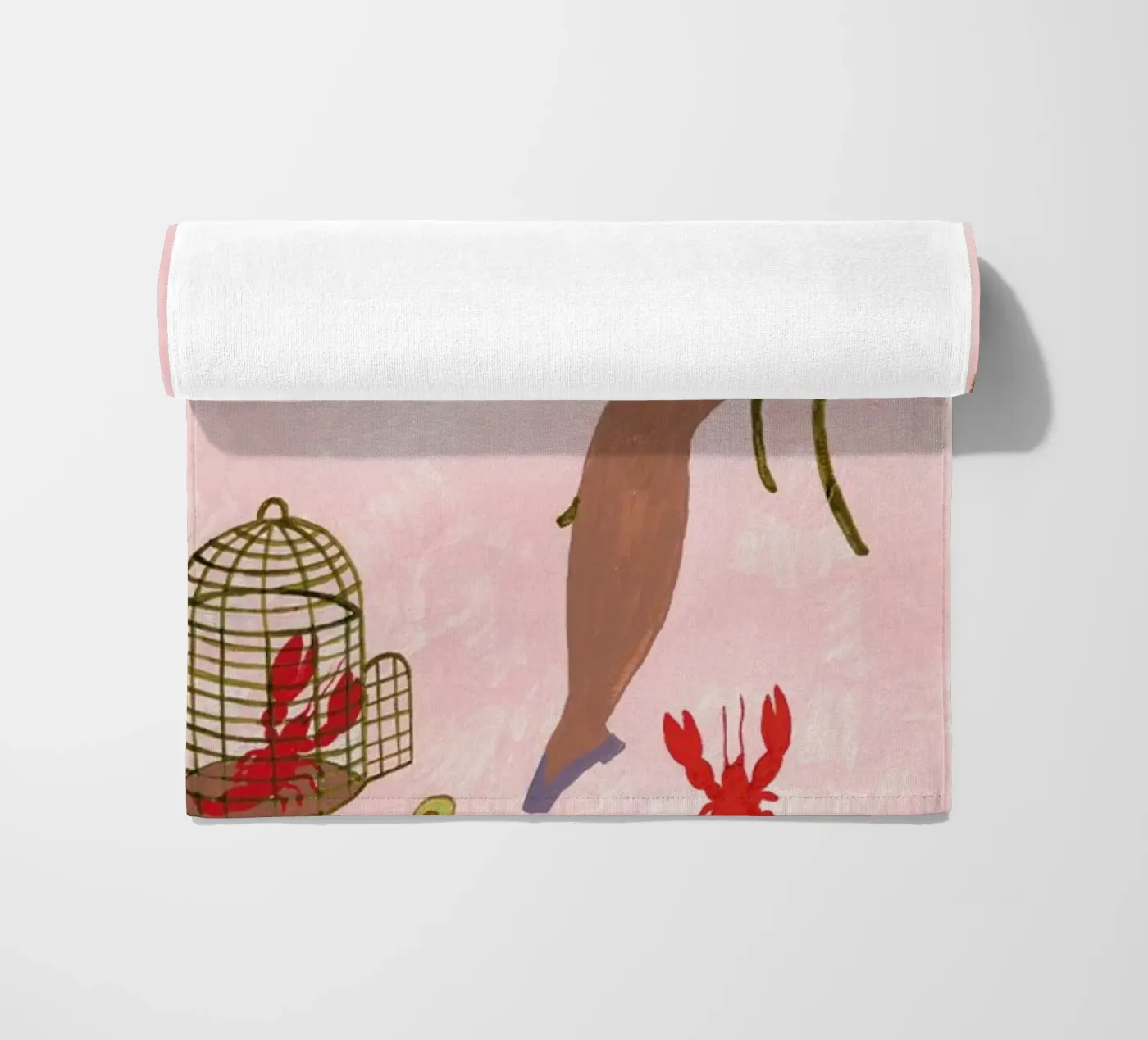 Pets strandhanddoek van Nudes and Croissants