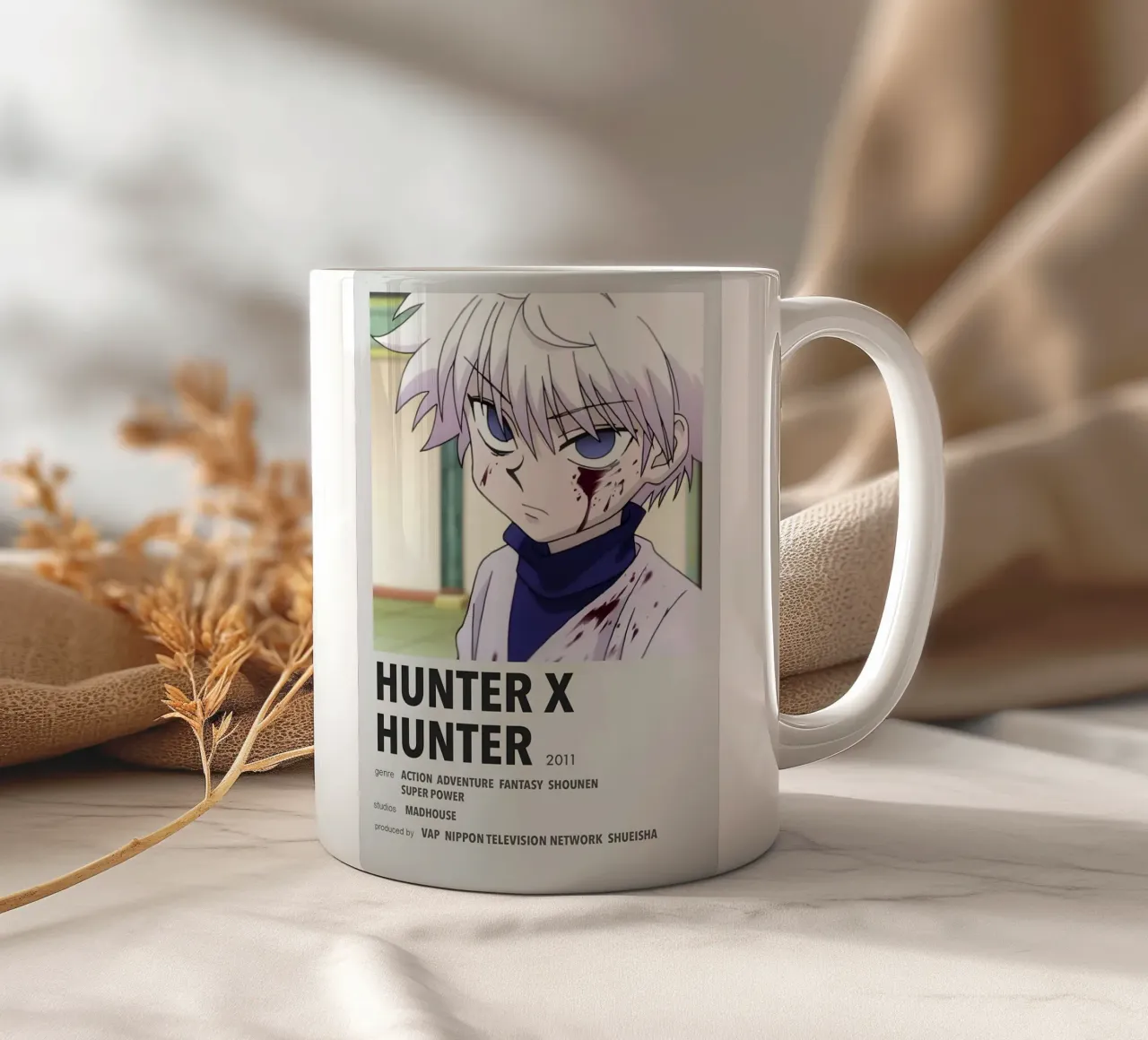 HUNTER X HUNTER 2011 tazza in ceramica da Totoya