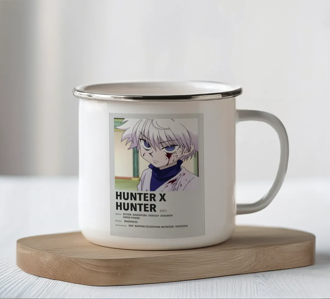 HUNTER X HUNTER 2011 tazza in smalto da Totoya